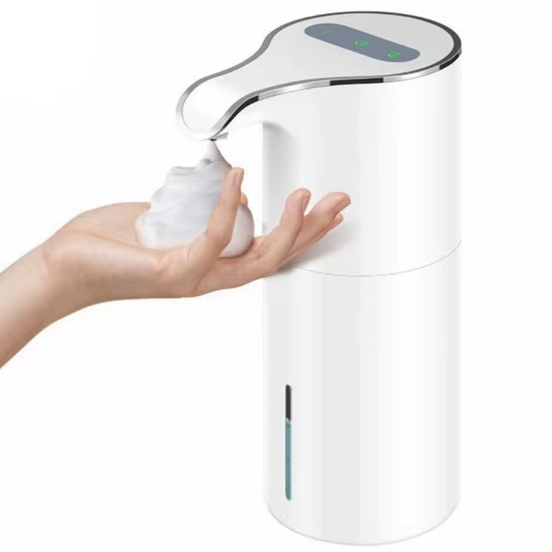 New Soap Dispenser Automatic Touchless Soap Dispenser USB Rechargeable Electric Soap Dispenser 450ML Black Foam Soap Dispen