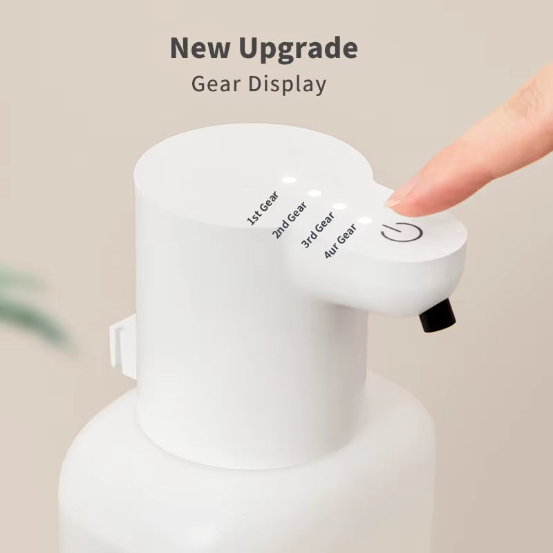 New Wall Mounted Automatic Soap Dispenser Foam Smart Hand Washing Machine 500Ml Liquid Rechargeable Bathroom Induction Sensor