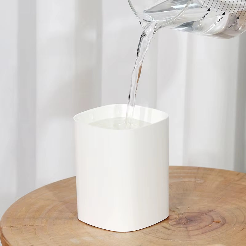 USB Mini Air Humidifier 400Ml Aroma Essential Oil Diffuser for Home Car Ultrasonic Mute Mist Maker Diffuser with LED Color Lamp