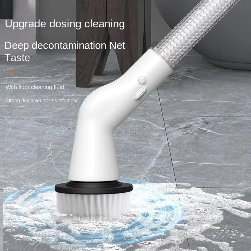 New Style Electric Cleaning Brush 5 in 1 Electric Multi-Functional Home USB Automatic Cleaning Brush for Kitchen & Bathroom