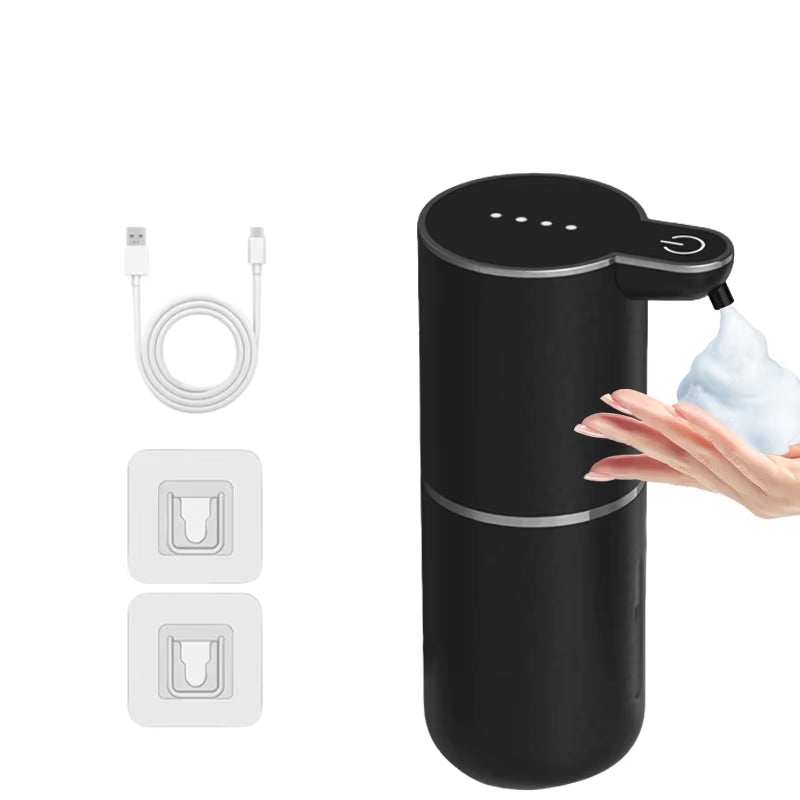 380ML Rechargeable Electric 4 Levels Adjustable Automatic Sensor Soap Dispenser Intelligent Hand Sanitizer Pump Washing Machine