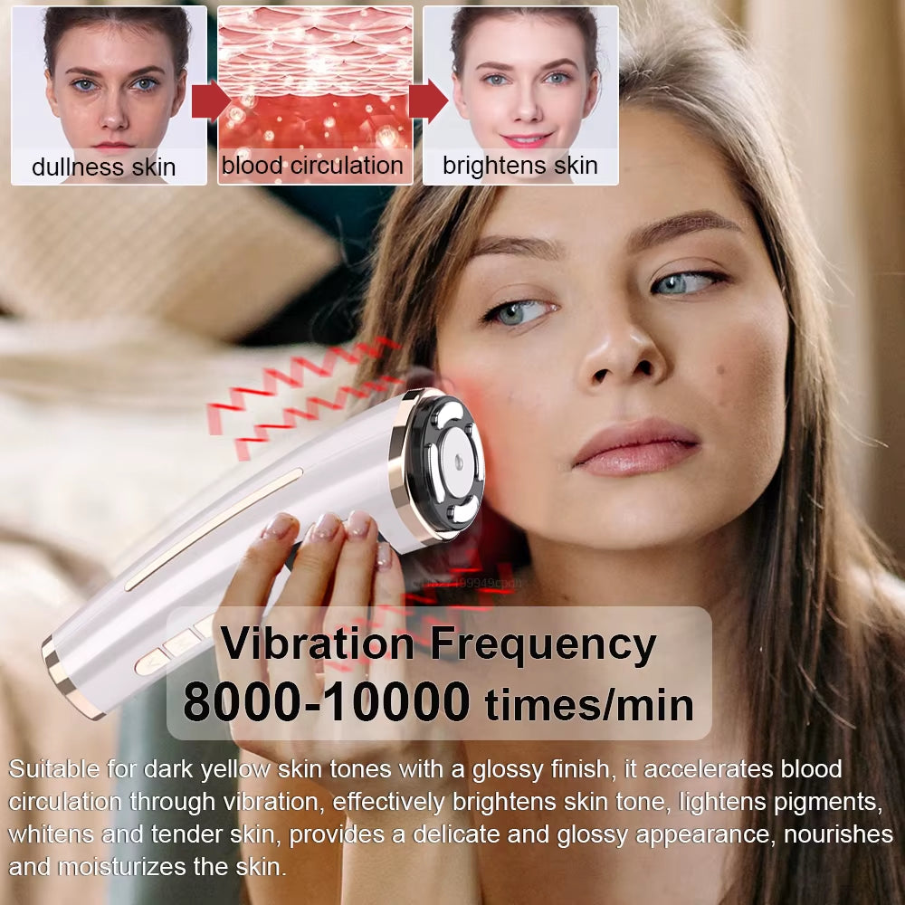 Hifu Face Lifting Machine Anti-Aging Facial Massager EMS Facial Microcurrent Face Massager Skin Rejuvenation Mini Hifu Machine