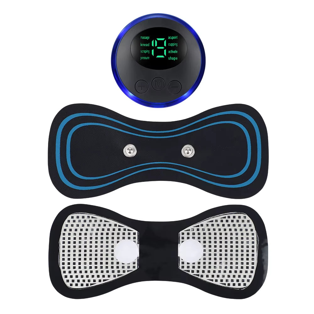 Electric Neck Massager Adjustable Full Body Relaxation Relieve Fatigue Portable Intelligent Cervical Massage for Shoulder Foot