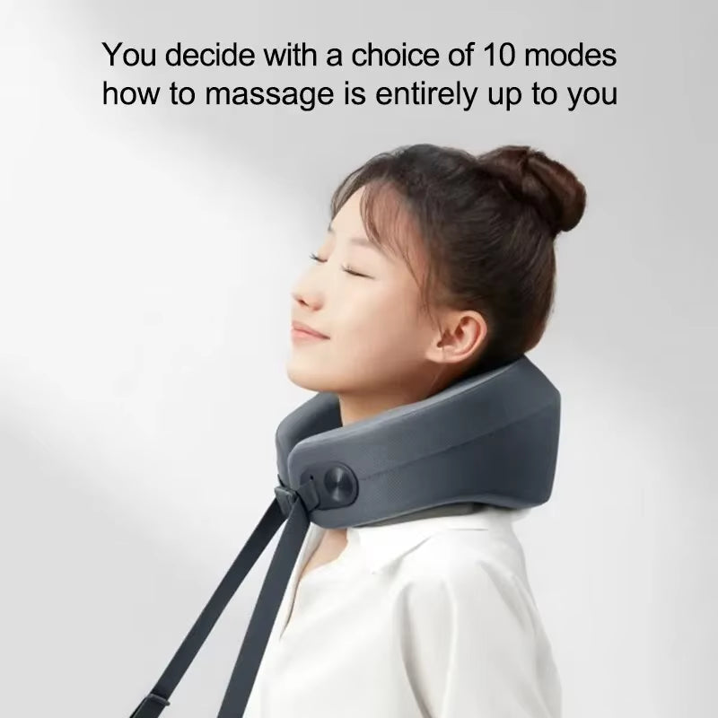 Mijia Smart Neck Massager Shoulder and Neck Integrated Massager Hanging Neck Protector Mihome APP Control MJNKAM01SKS
