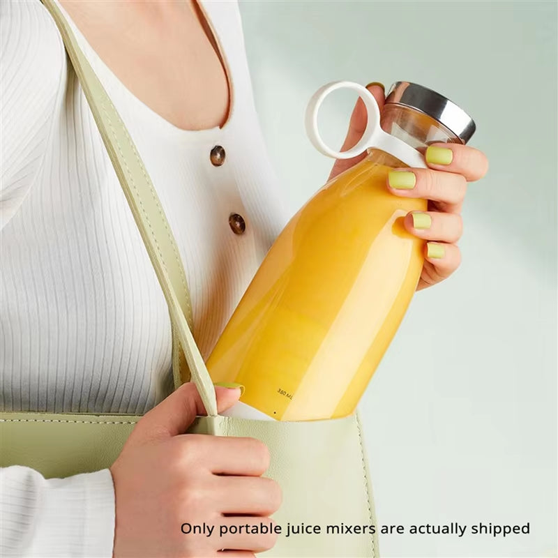 B13C 2X Portable Juice Blender Rechargeable Juicer Cup with Travel Cup and Lid for Making Juice and Smoothies 420ML A