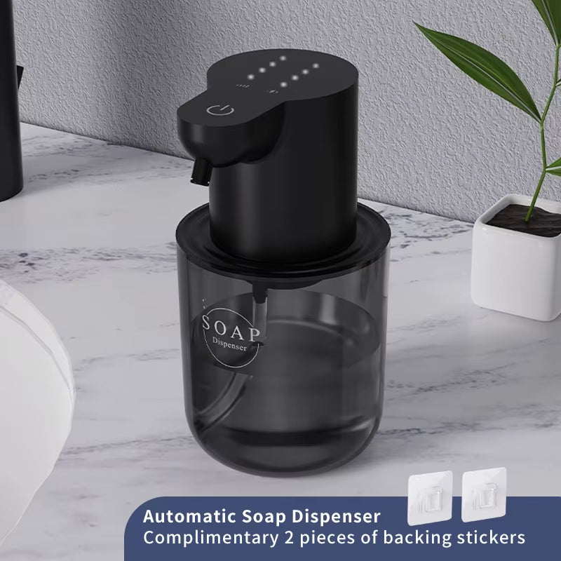 New Wall Mounted Automatic Soap Dispenser Foam Smart Hand Washing Machine 500Ml Liquid Rechargeable Bathroom Induction Sensor