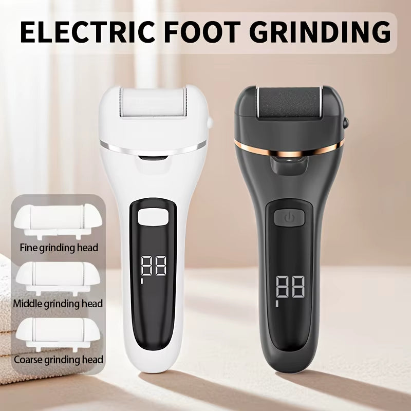 Usb-Powered Electric Foot Grinder Kit Portable Rechargeable Pedicure Tools Home Foot Care Device
