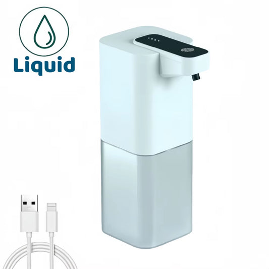 Intelligent Induction Hand Washer, Automatic Liquid/Foma Soap Dispenser Wall Mounted Vertical Hand Sanitizer Soap Dispenser