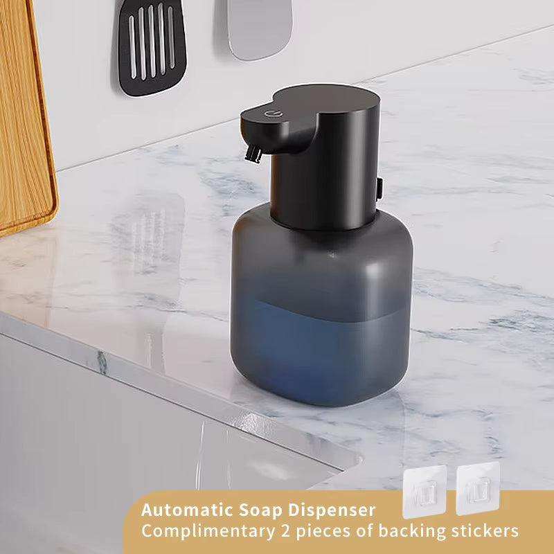 New Wall Mounted Automatic Soap Dispenser Foam Smart Hand Washing Machine 500Ml Liquid Rechargeable Bathroom Induction Sensor