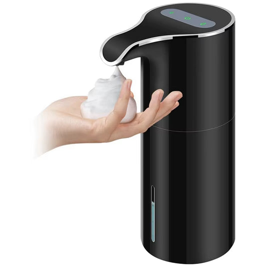 New Soap Dispenser Automatic Touchless Soap Dispenser USB Rechargeable Electric Soap Dispenser 450ML Black Foam Soap Dispen