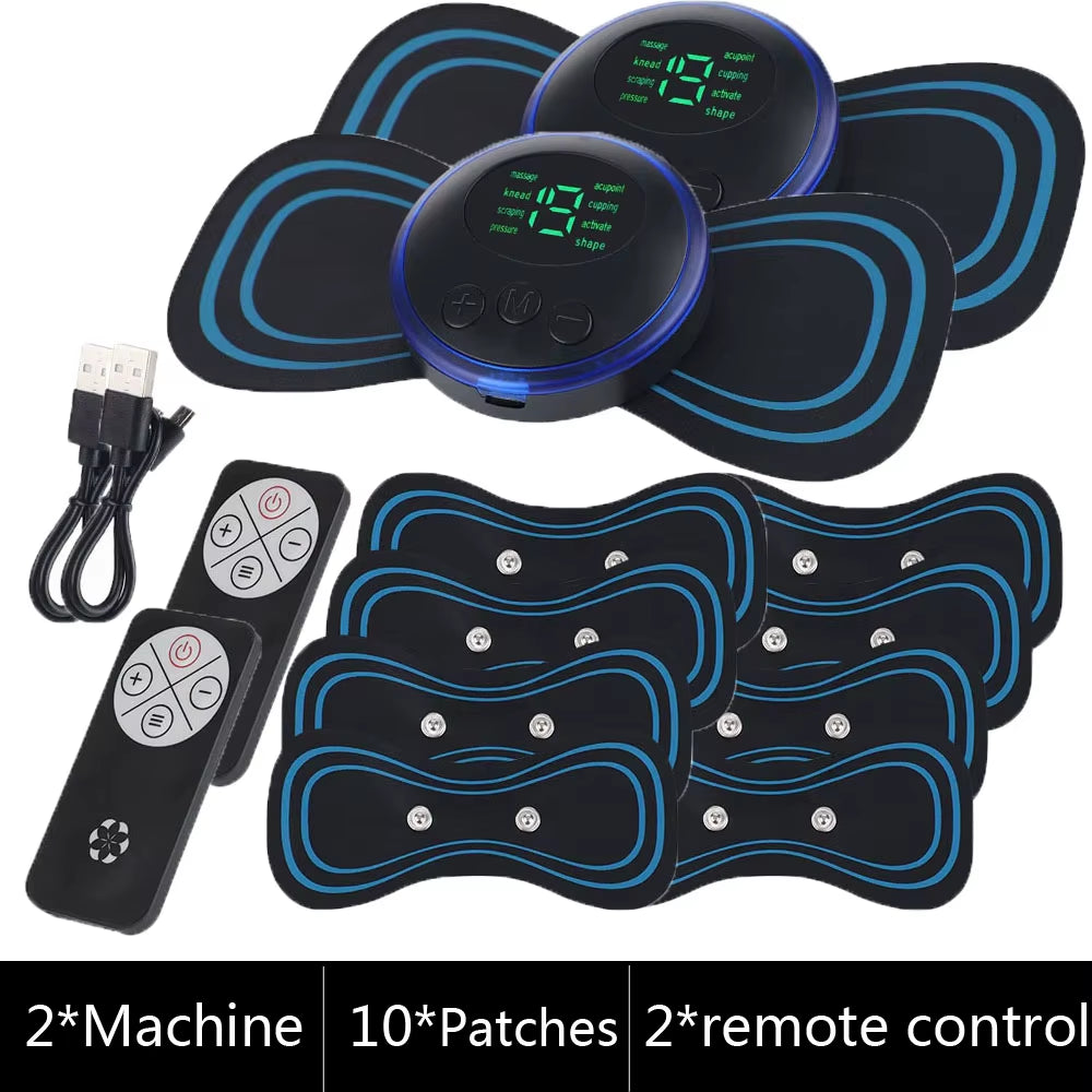 Electric Neck Massager Adjustable Full Body Relaxation Relieve Fatigue Portable Intelligent Cervical Massage for Shoulder Foot